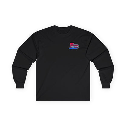 Kentuckiana small biz swag,  Long Sleeve Tee, Cozy Casual Wear, Everyday Comfort, Gift for Friends, Unisex Graphic Tee, Layering Essential