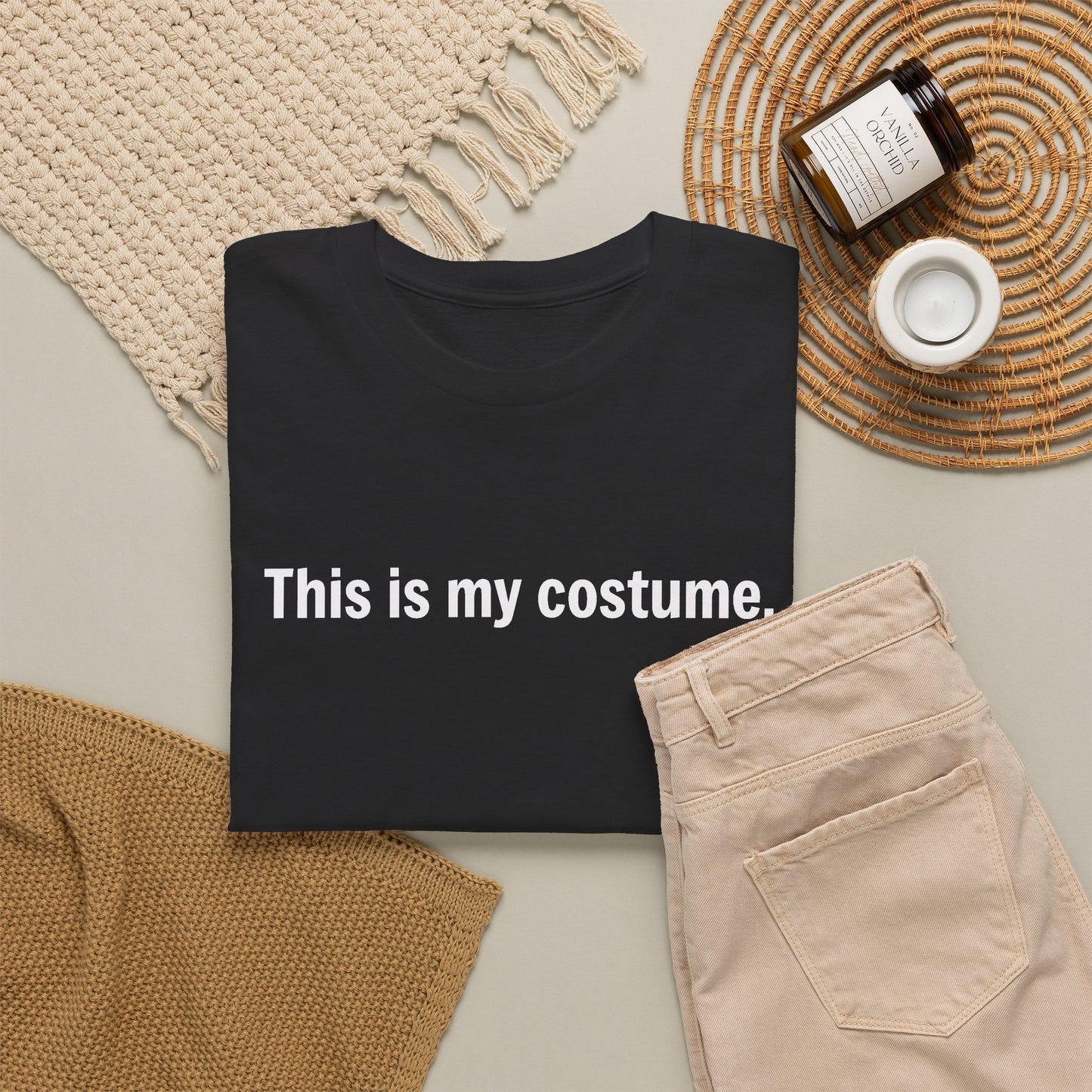 "This Is My Costume" Halloween T‑Shirt