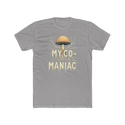 Myco-Maniac Unisex Cotton Crew Tee - Fun Fungi Shirt, Nature Lover Gift, Mushroom Enthusiast Apparel, Eco-Friendly Top, Perfect for [...] - Psychonaut Swag