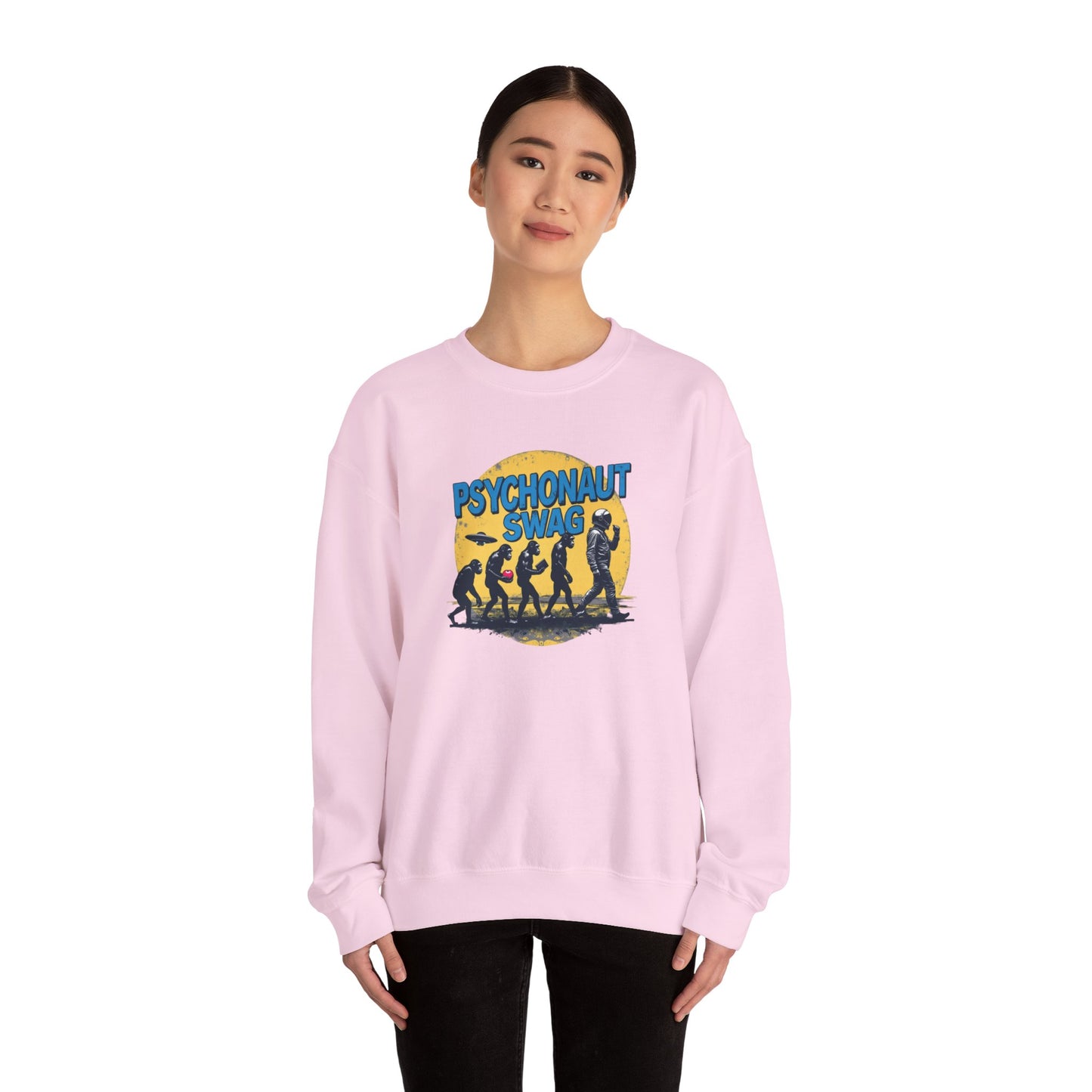 Psychonaut swag, small biz, Sweatshirt - Cozy Unisex Sweatshirt for Chill Days, Gifts for Psychonauts, Unique Apparel, Festival Fashion, [...]