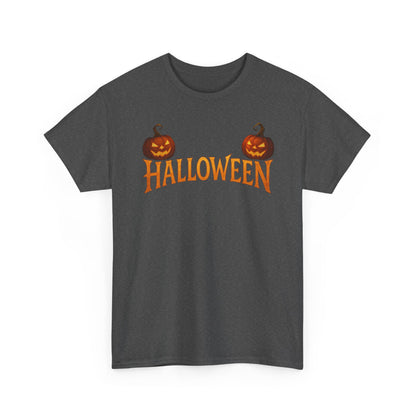 Halloween Pumpkin Graphic Tee, Unisex Cotton T-Shirt, Fall Fashion, Halloween Costume, Trick or Treat Shirt