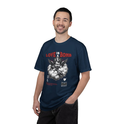 Love Is a Bomb T-Shirt — Vintage Cherub Graphic Tee