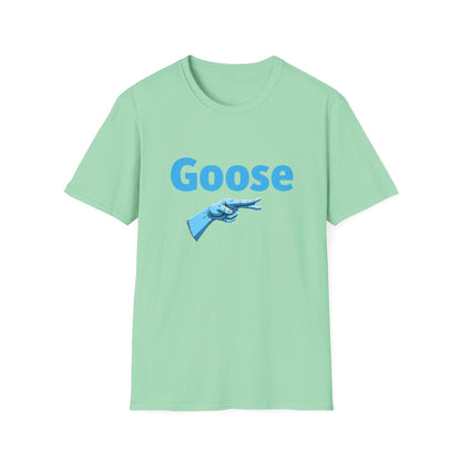 Goose T-Shirt for Animal Lovers, Unisex Graphic Tee, Gift for Friends, Casual Wear, Birthday Present, Quirky Style - Psychonaut Swag