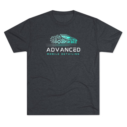 Advanced Mobile Detailing, Tri-blend, Tee | Car Enthusiast T-Shirt, Custom Auto Care Shirt, Gift for Car Lovers, Unique Vehicle Detailing Apparel