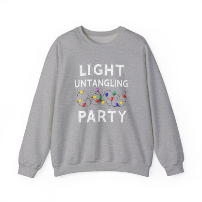 Light Untangling Party, Unisex Heavy Blend™ Crewneck Sweatshirt