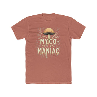 Myco-Maniac Unisex Cotton Crew Tee - Fun Fungi Shirt, Nature Lover Gift, Mushroom Enthusiast Apparel, Eco-Friendly Top, Perfect for [...] - Psychonaut Swag