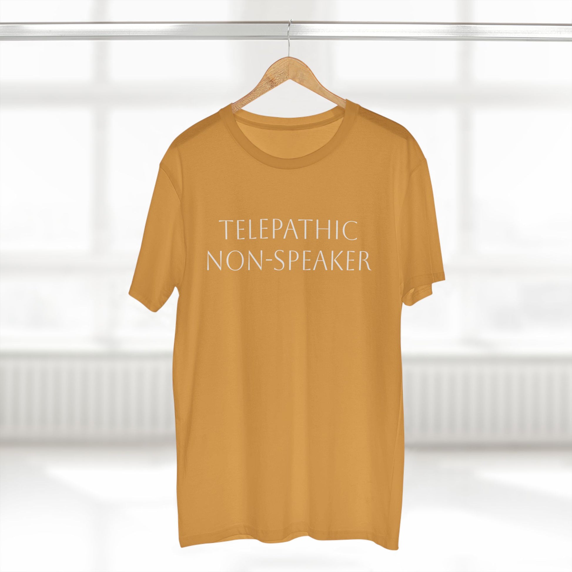 Telepathic Non-Speaker, Adult Staple Tee - Psychonaut Swag