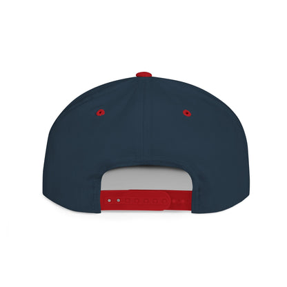 Fix Your Face-Leah, Flat Bill Snapback Cap, Trendy Snapback Hat, Funny Quote Hat, Casual Streetwear Cap, Unique Gift for Friends