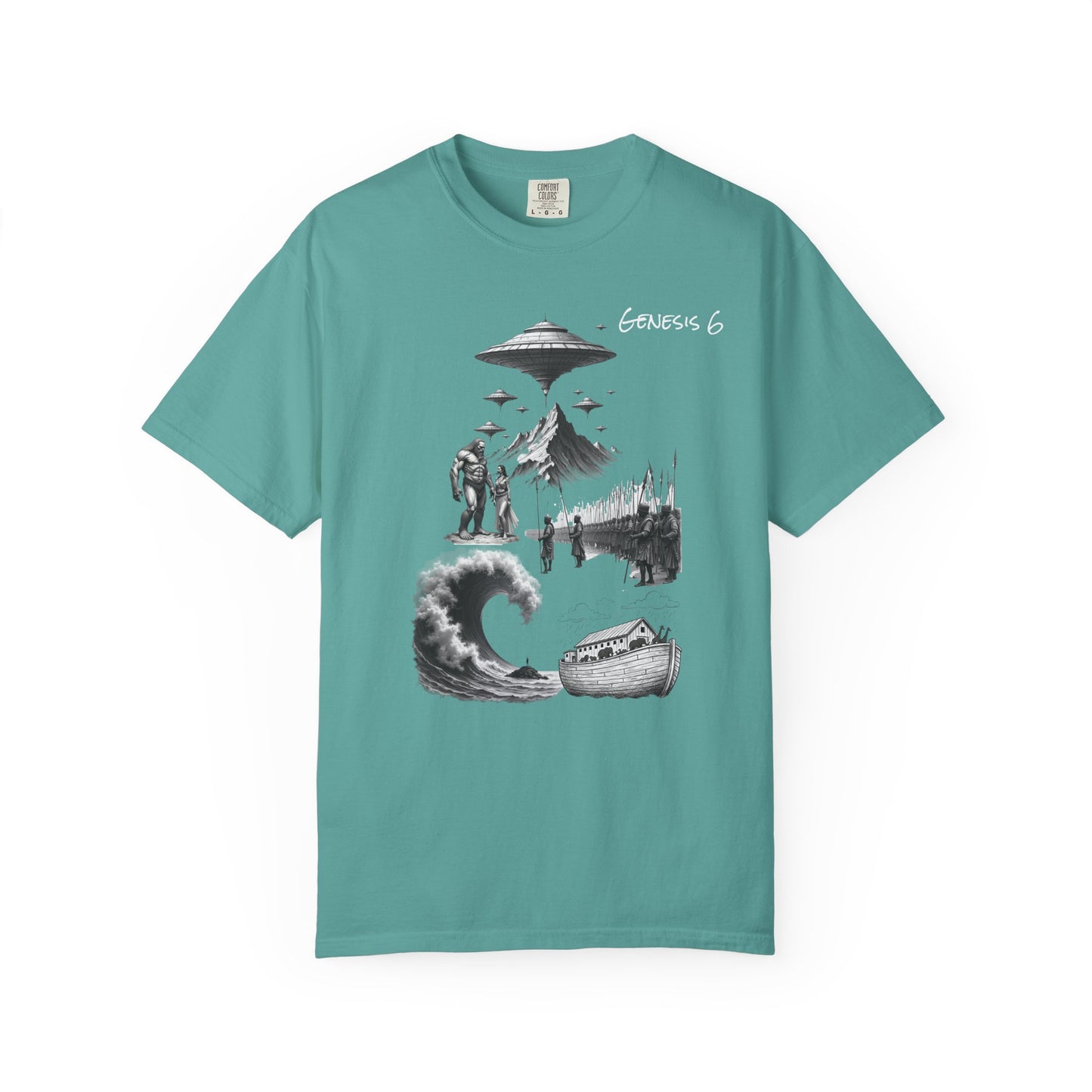Genesis 6 Ark T-Shirt — Giants, Nephilim & Flood Story