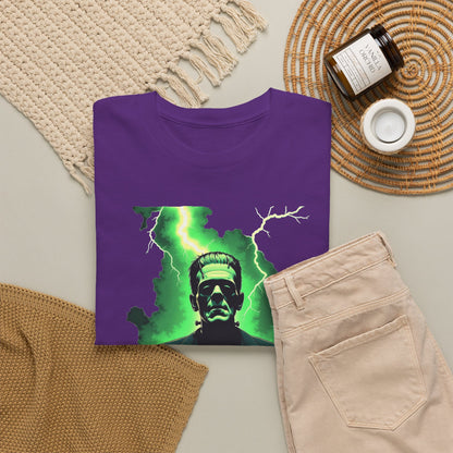 O.G. Monster Lightning Tee – Neon Green Monster Graphic T-Shirt