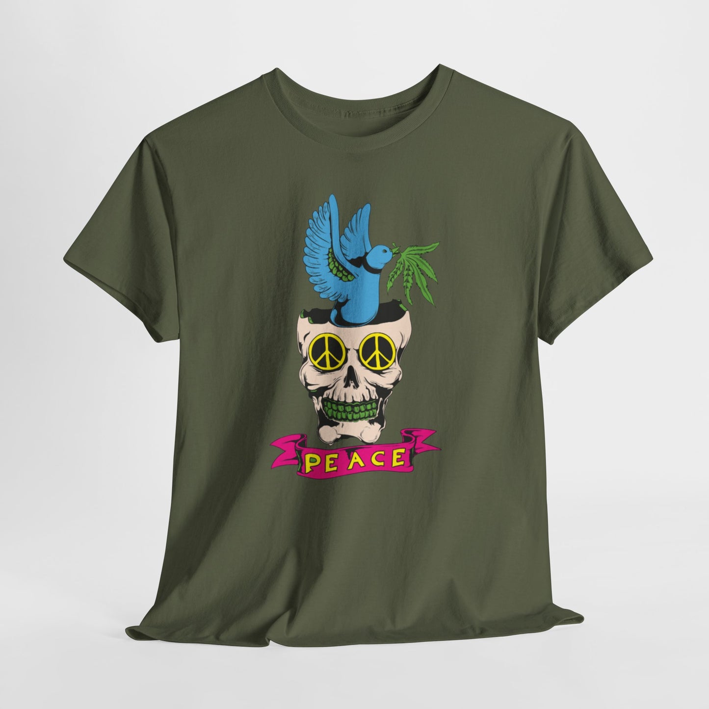 Peace Vibes, Unisex Heavy Cotton Tee