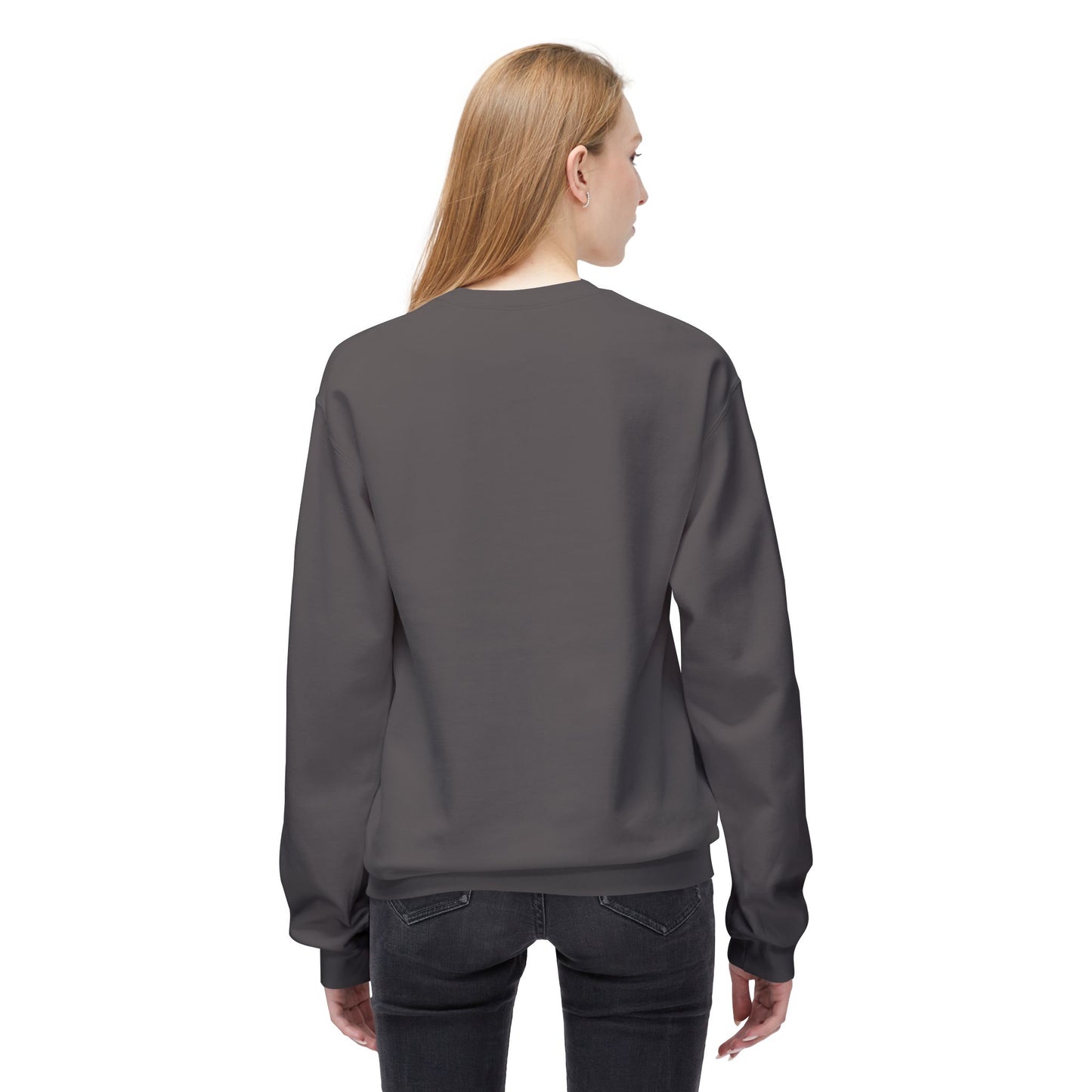 Crewneck Sweatshirt — "Beam Me Presents" UFO Holiday Gift Sweatshirt