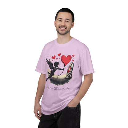 Cupid, Practice Makes Perfect, T-Shirt — Romantic Valentine Love Tee