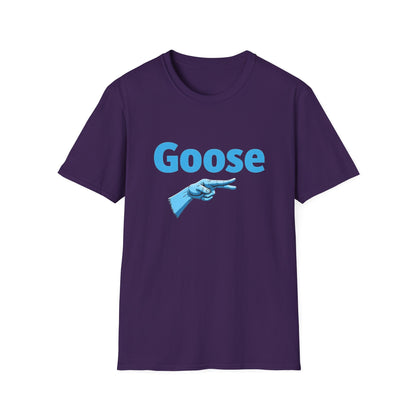 Goose T-Shirt for Animal Lovers, Unisex Graphic Tee, Gift for Friends, Casual Wear, Birthday Present, Quirky Style - Psychonaut Swag