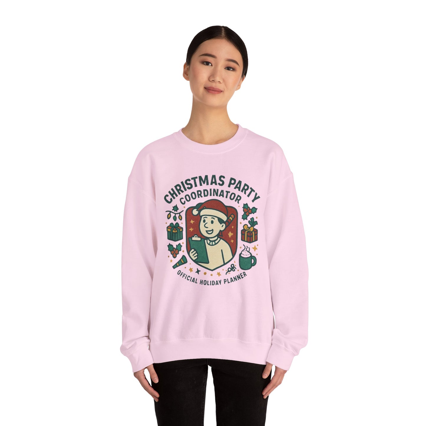 Christmas Party Coordinator, Unisex Heavy Blend™ Crewneck Sweatshirt