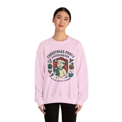 Christmas Party Coordinator, Unisex Heavy Blend™ Crewneck Sweatshirt