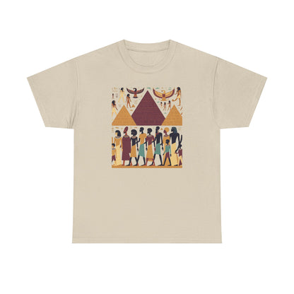 Hieroglyphic Recall, Unisex Heavy Cotton Tee - Psychonaut Swag