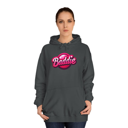 Baddie, Unisex College Hoodie - Psychonaut Swag
