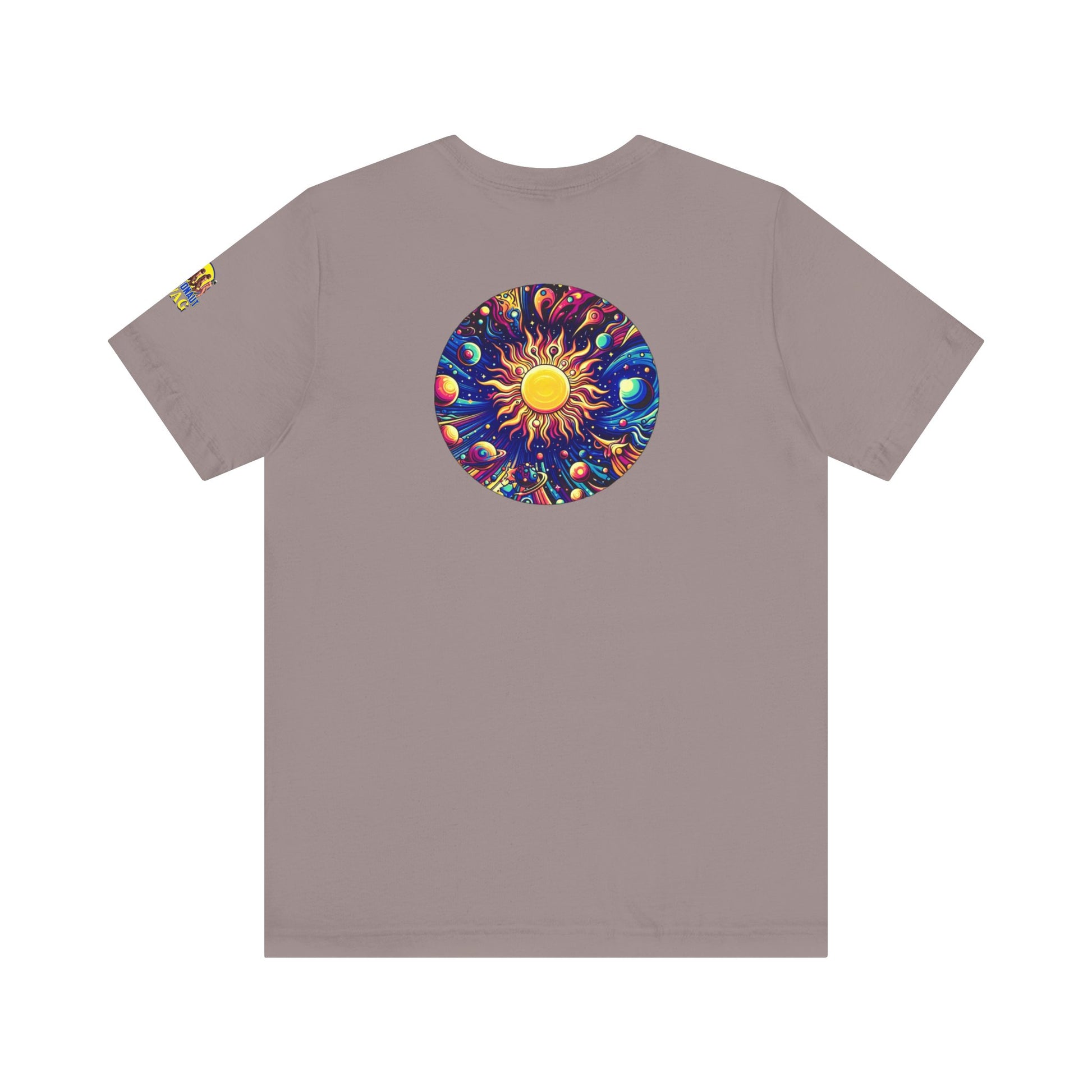 Psychonaut Staple solar system, Unisex Jersey Short Sleeve Tee - Psychonaut Swag