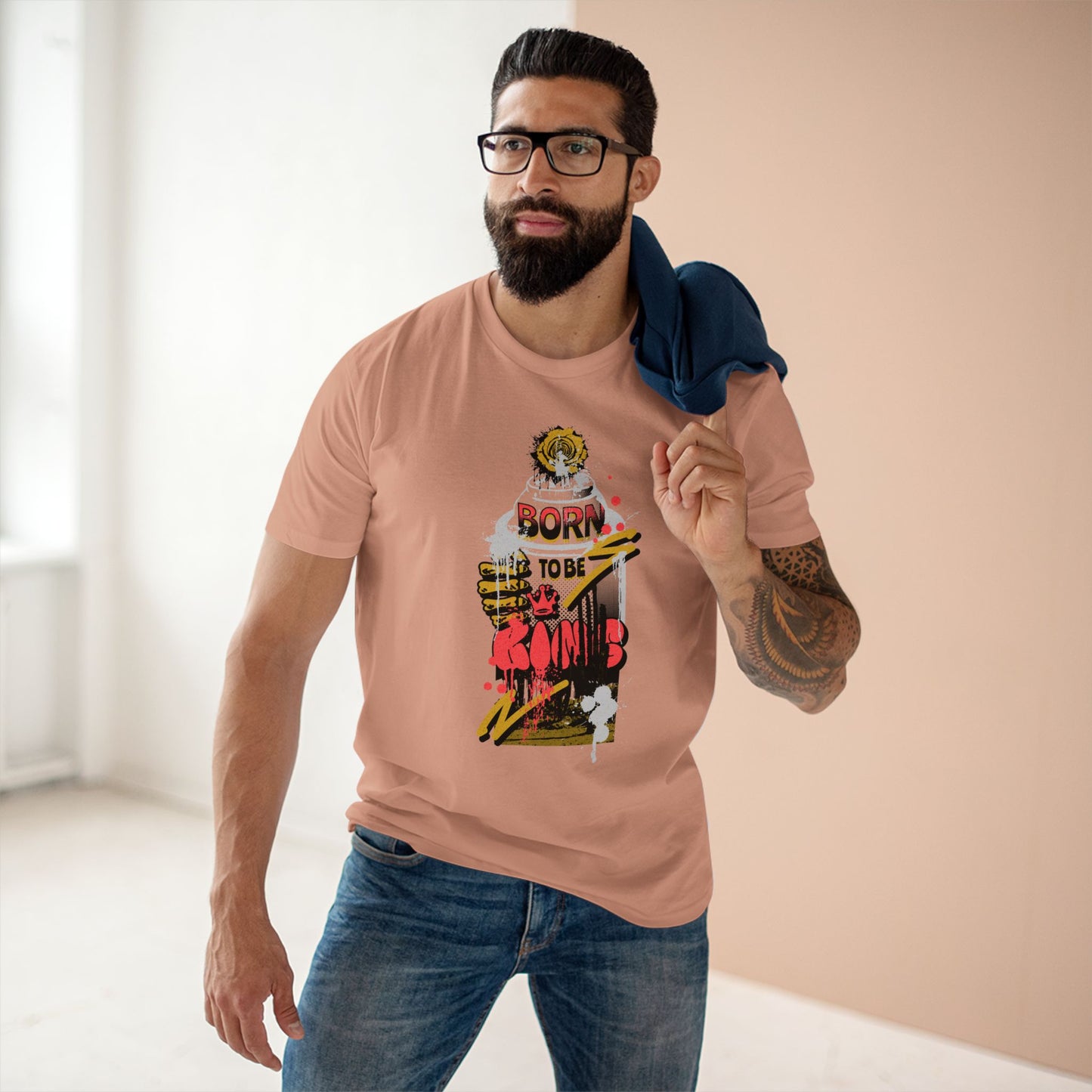 Born to be king, Adult Staple Tee