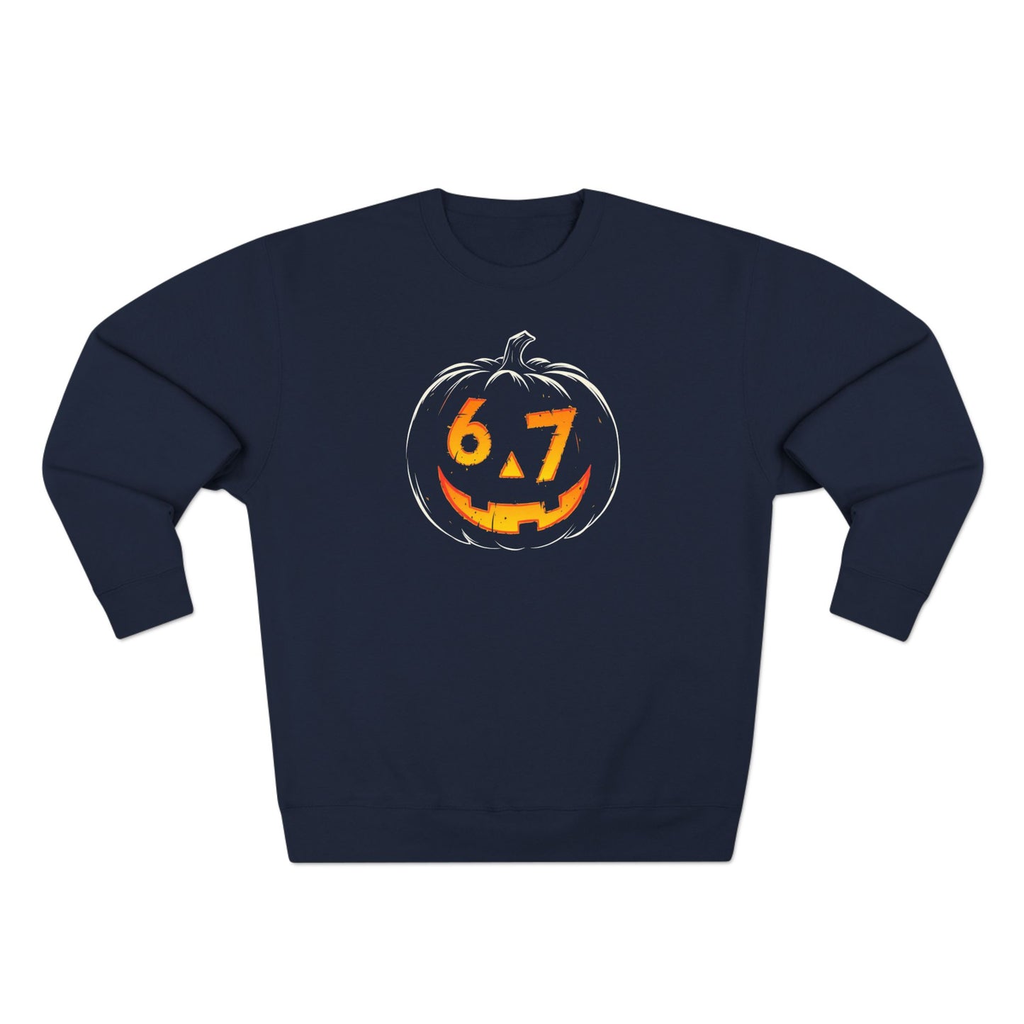 Halloween Pumpkin Crewneck Sweatshirt – Jack-O'-Lantern