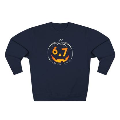 Halloween Pumpkin Crewneck Sweatshirt – Jack-O'-Lantern