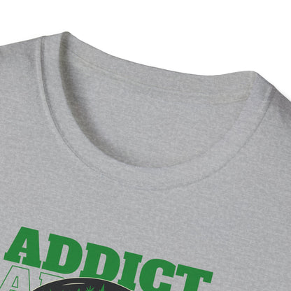 Cannabis Addict T-Shirt — Funny Marijuana Graphic Tee
