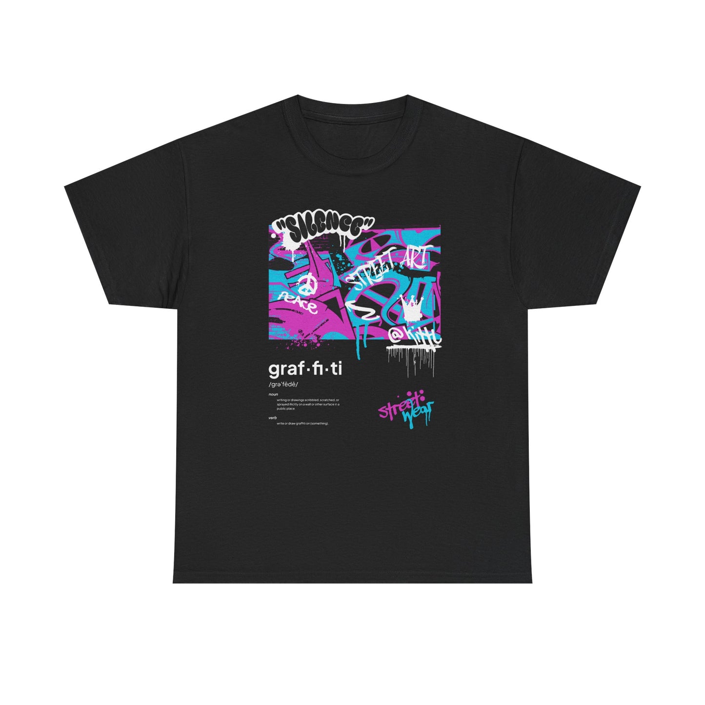 Graffiti style, Unisex Heavy Cotton Tee