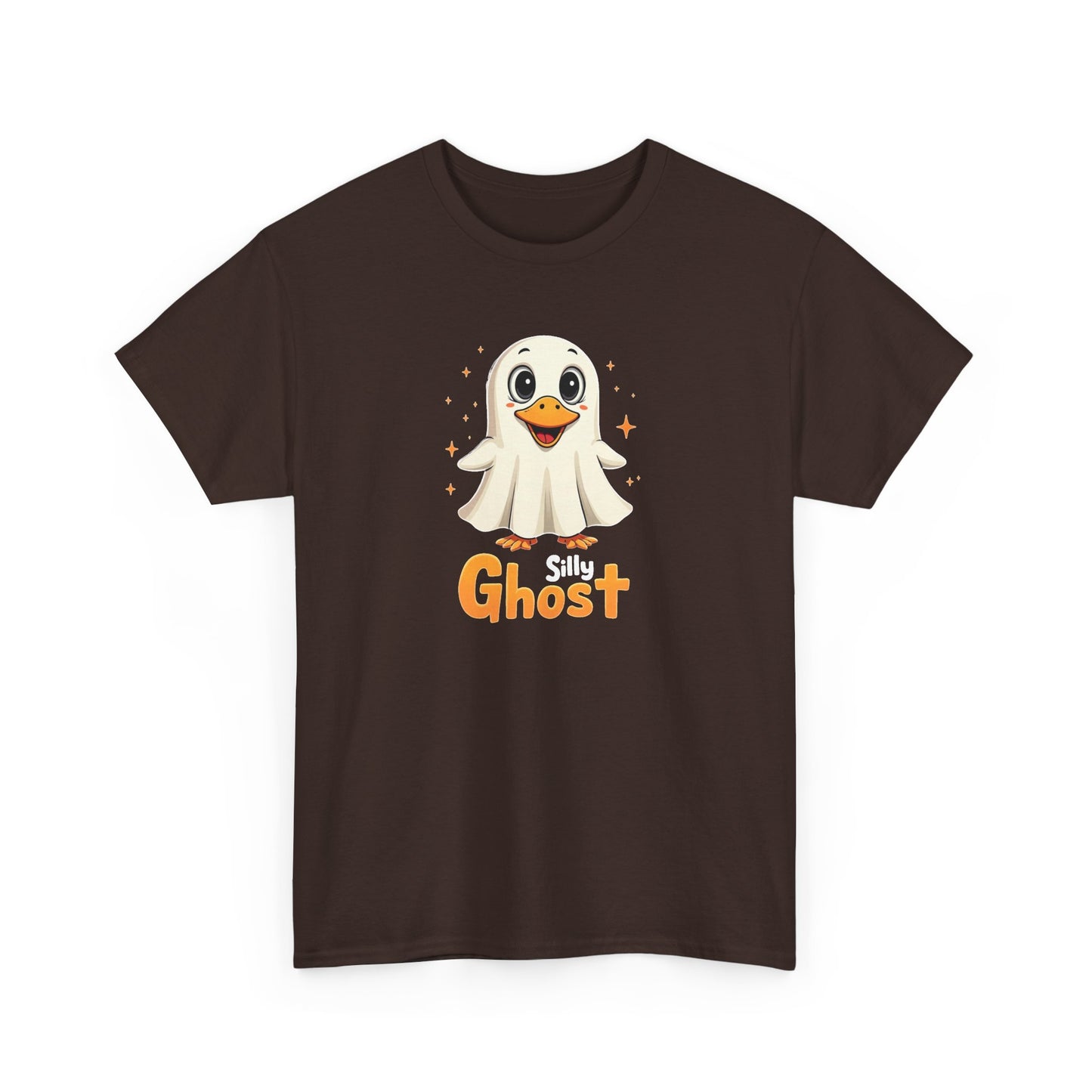 Silly Ghost T‑Shirt — Cute Halloween Ghost Tee for Kids & Adults