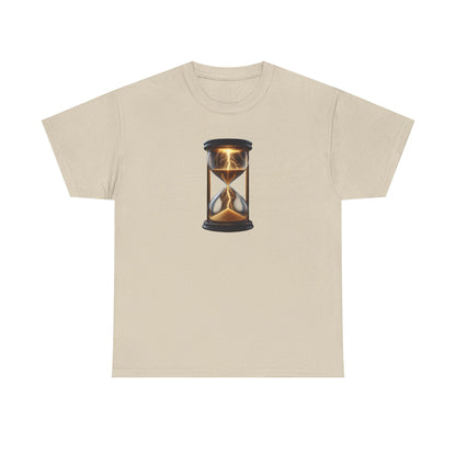Static Time, Unisex Heavy Cotton Tee - Psychonaut Swag