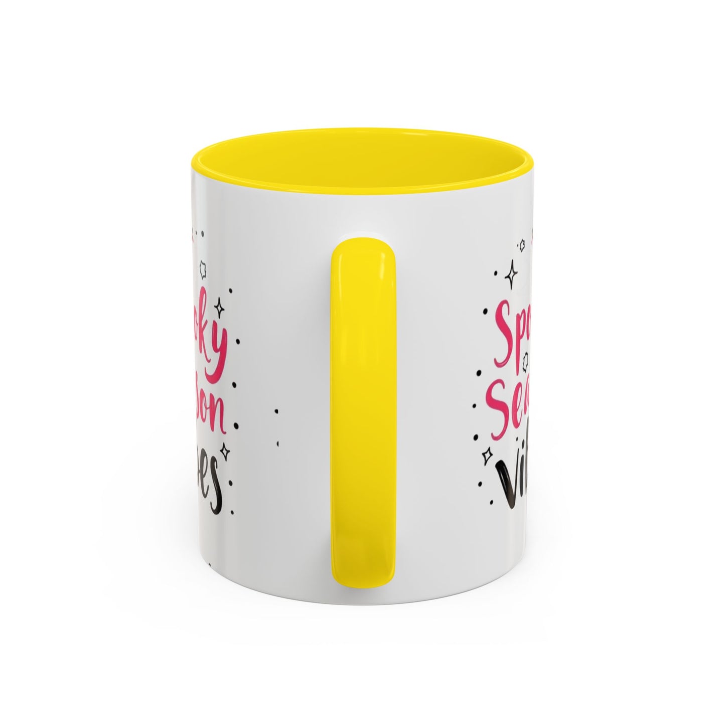 Spooky Season Vibes Accent Coffee Mug (Halloween 11/15oz)