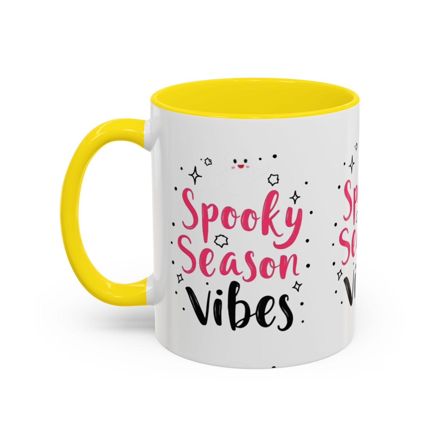 Spooky Season Vibes Accent Coffee Mug (Halloween 11/15oz)