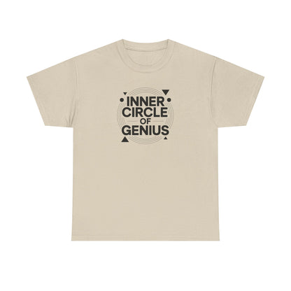 Inner circle of genius, Unisex Heavy Cotton Tee