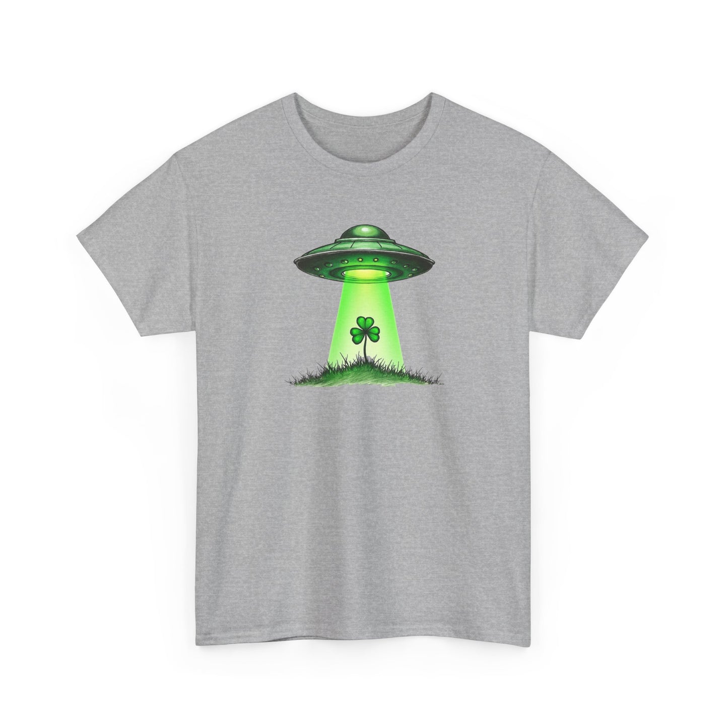 A beam of clover, Unisex Heavy Cotton Tee