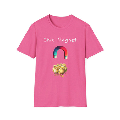 Chic Magnet Unisex Softstyle T-Shirt - Fun and Quirky Graphic Tee - Psychonaut Swag