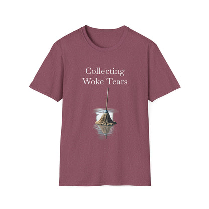 Collecting Woke Tears, Unisex Softstyle T-Shirt - Psychonaut Swag