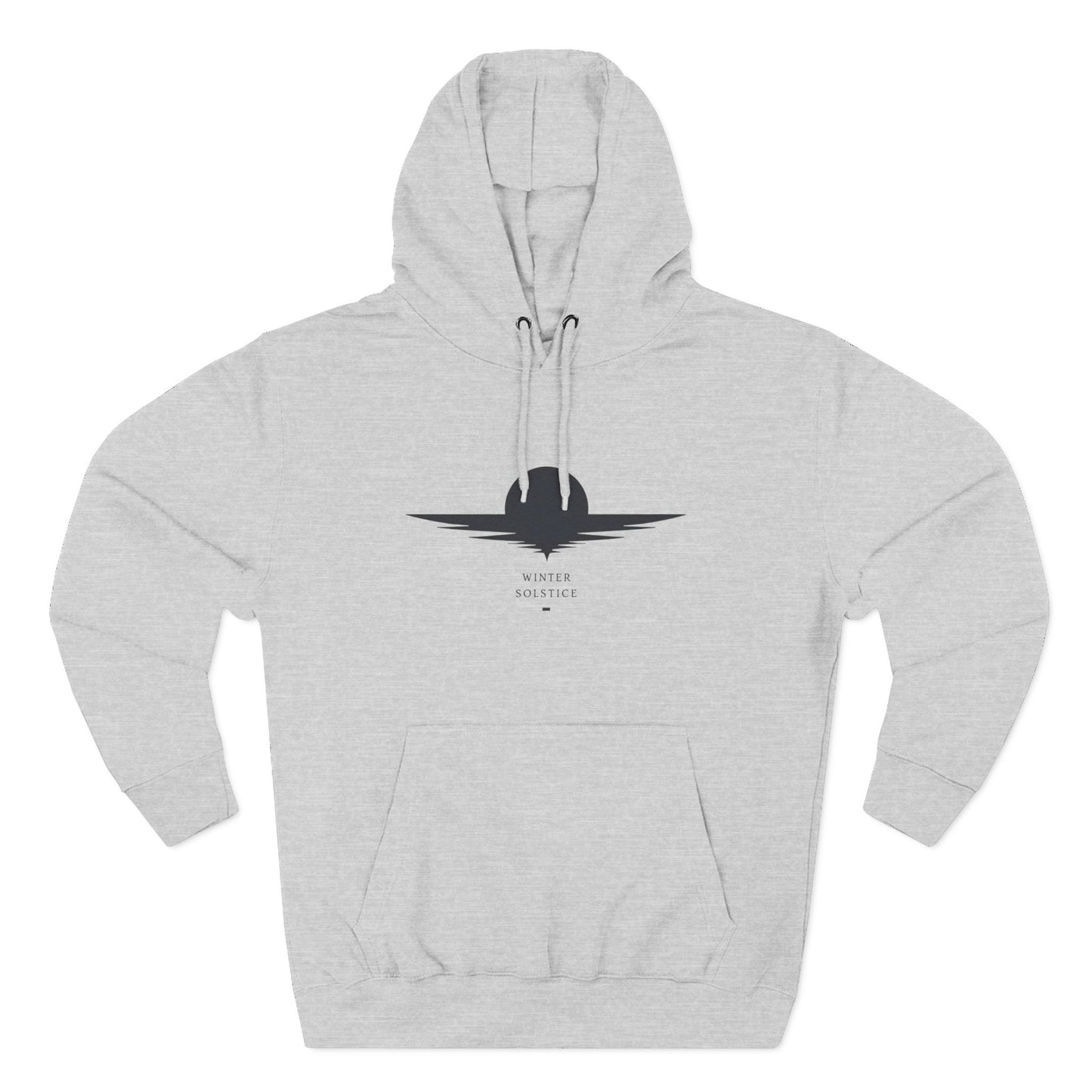 Minimal Sunset Hoodie — Quiet Night Graphic Hoodie