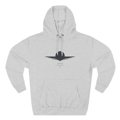 Minimal Sunset Hoodie — Quiet Night Graphic Hoodie