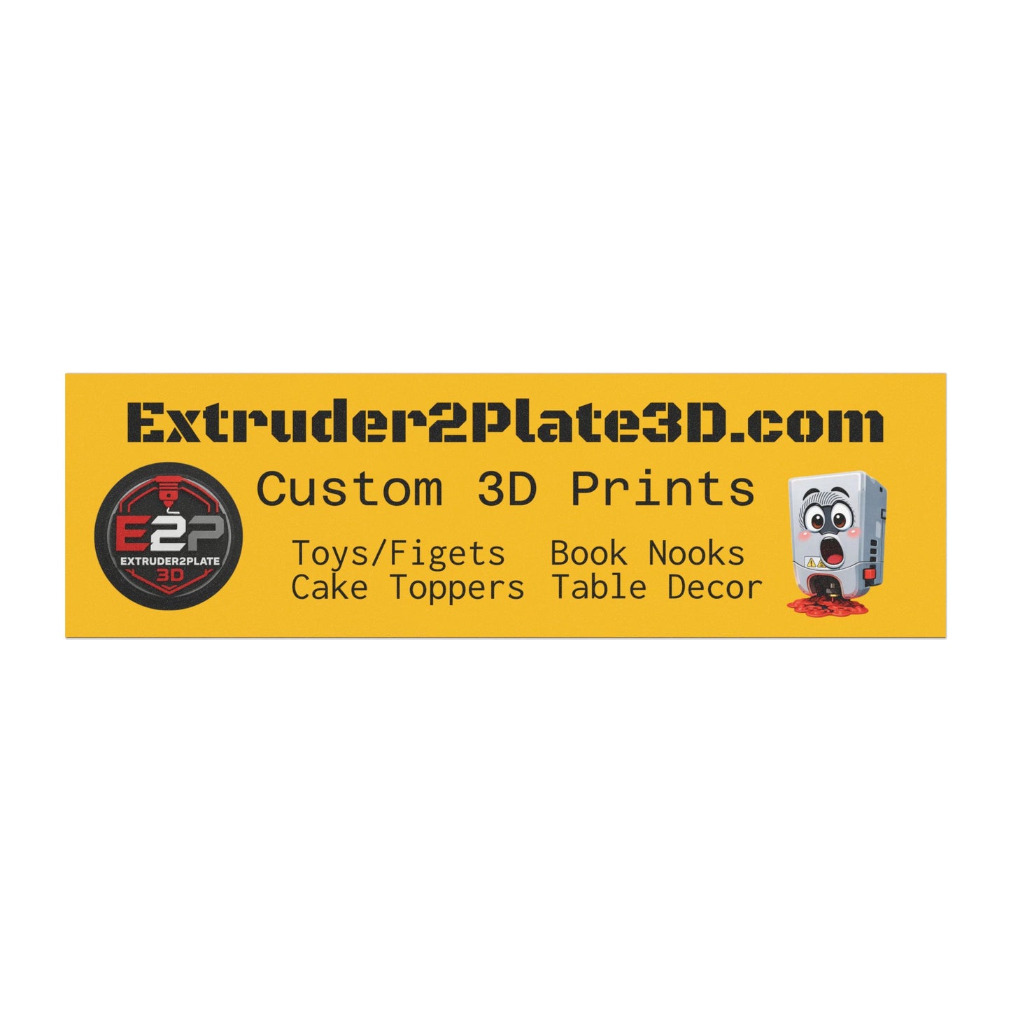 Extruder2plate, Car Magnets