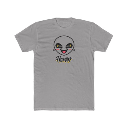 Happy Alien Crew Tee — Cute Smiley Graphic T-Shirt