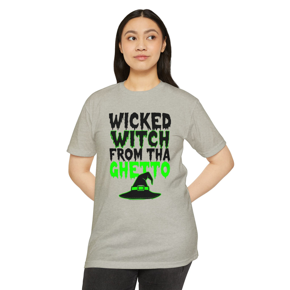 Wicked Witch T-Shirt, Funny Halloween Tee, Unisex Graphic Shirt, Spooky Costume Top, Autumn Celebration Apparel