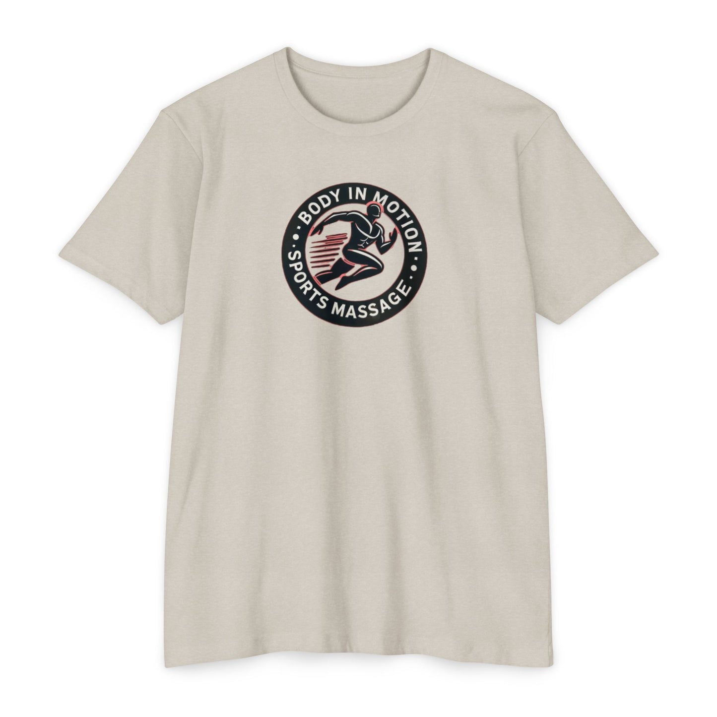 Body In Motion Sports Massage T-Shirt — Recovery & Mobility Athletic Tee