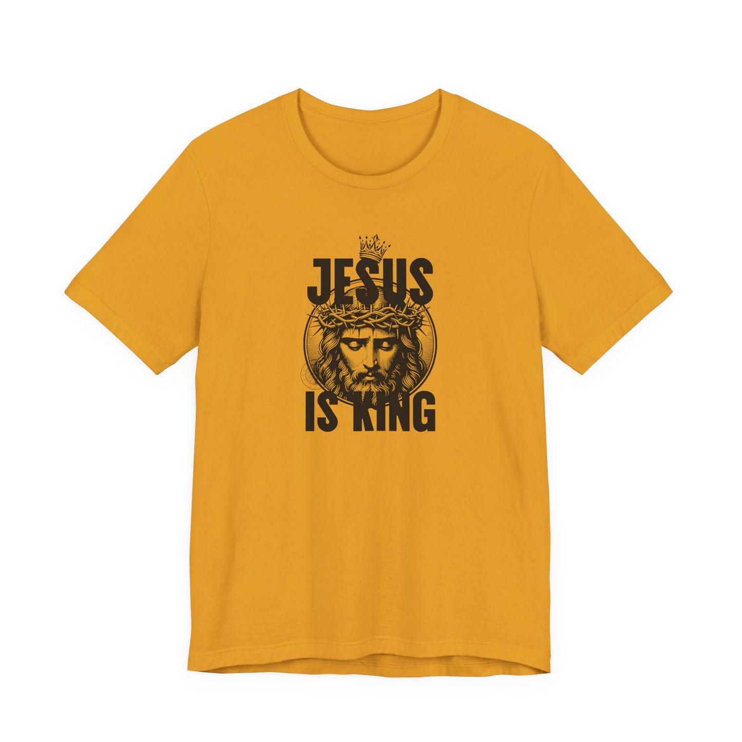 Jesus Is King T-Shirt — Crown of Thorns Christian Tee