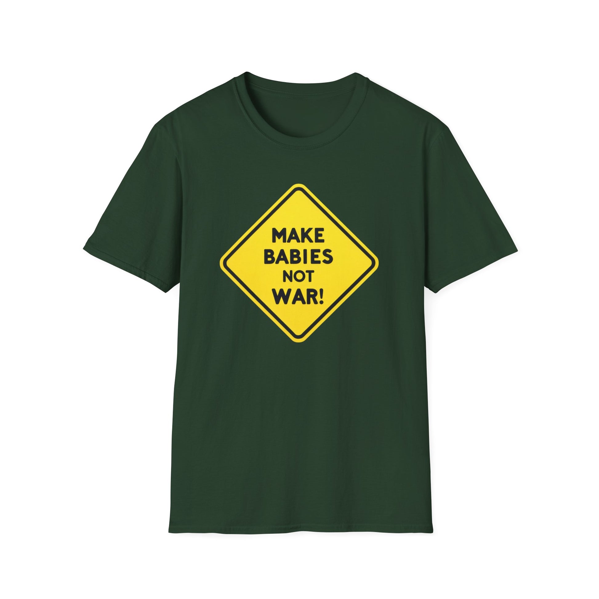 Make Babies not war, Unisex T-Shirt - Save Humanity - Psychonaut Swag