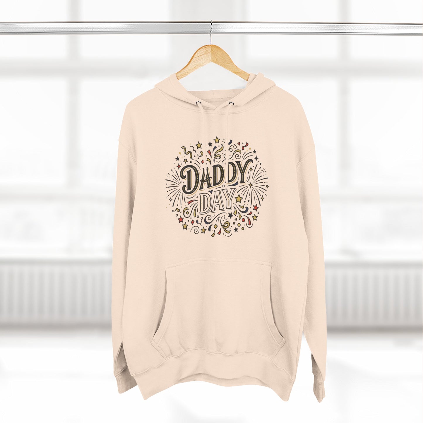 Daddy Day Celebration Hoodie — Father’s Day Graphic Pullover