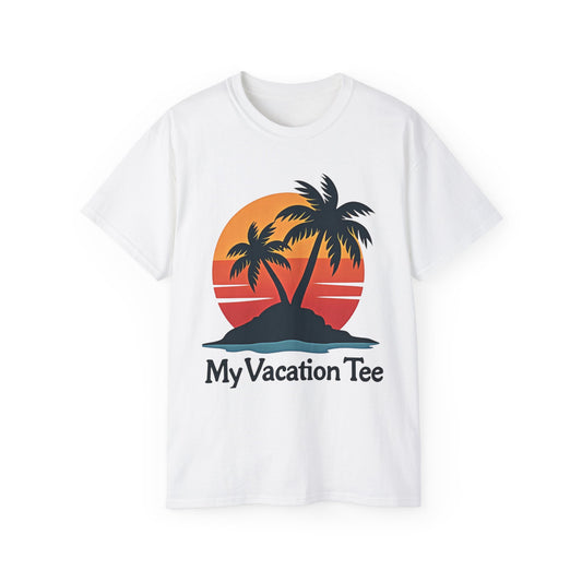 My Vacation Tee - Unisex Ultra Cotton Shirt for Beach Lovers - Psychonaut Swag