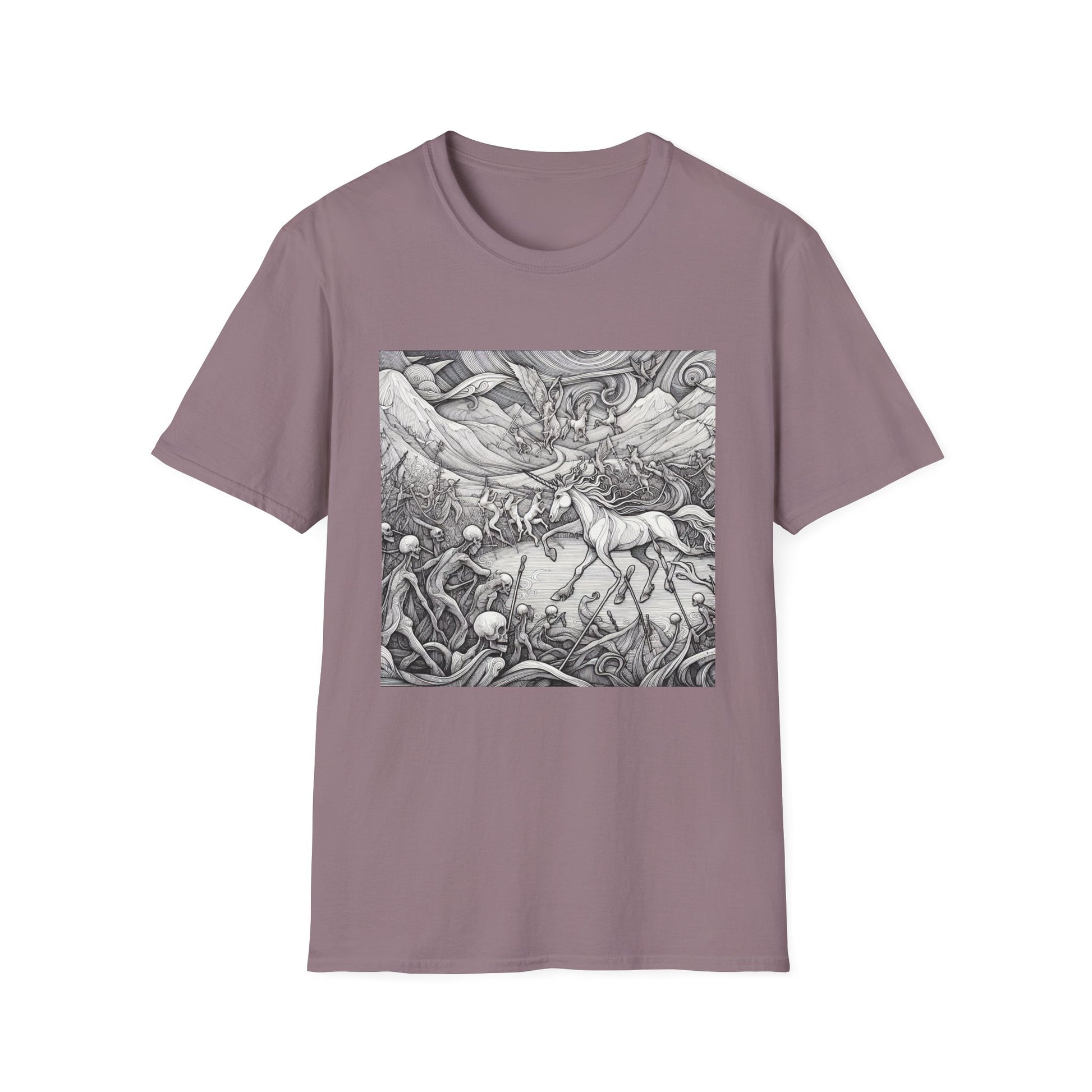 Unicorn Unisex Softstyle T-Shirt - Psychonaut Swag