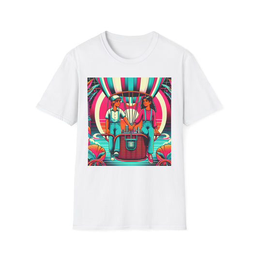 Hold On, Unisex Softstyle T-Shirt - Psychonaut Swag