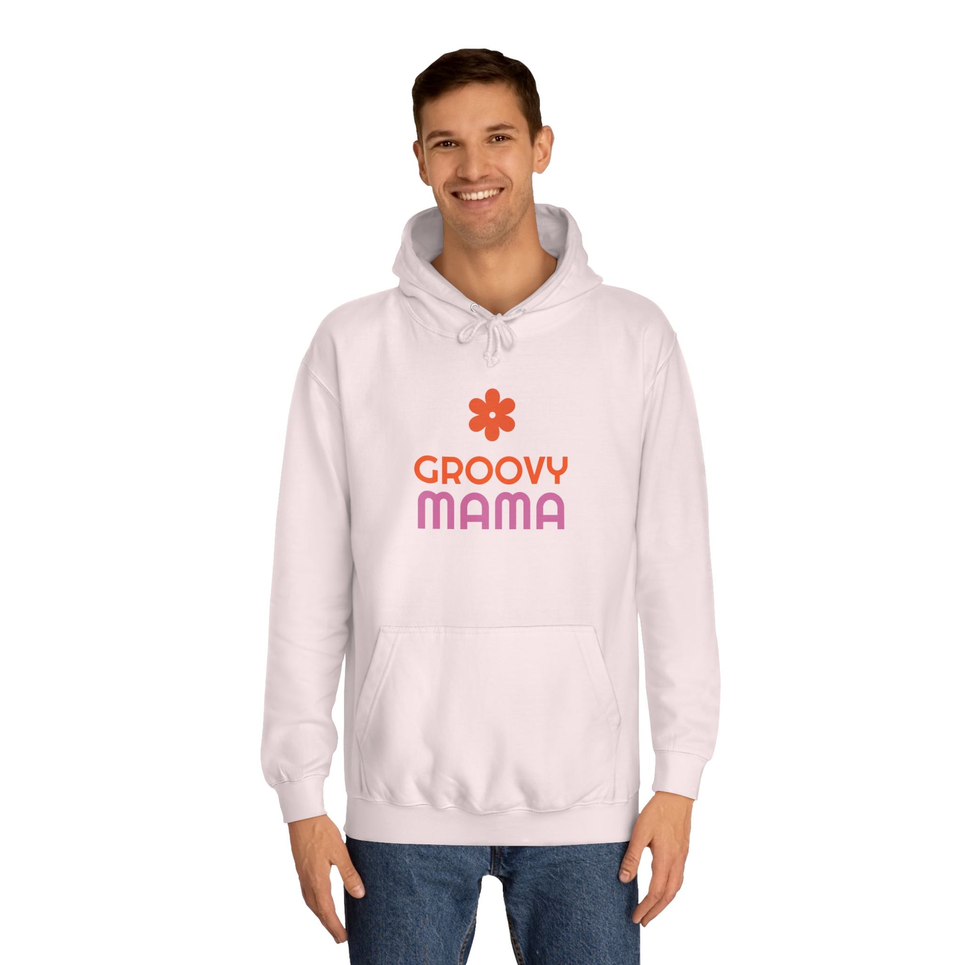 Groovy Mama Unisex College Hoodie - Psychonaut Swag