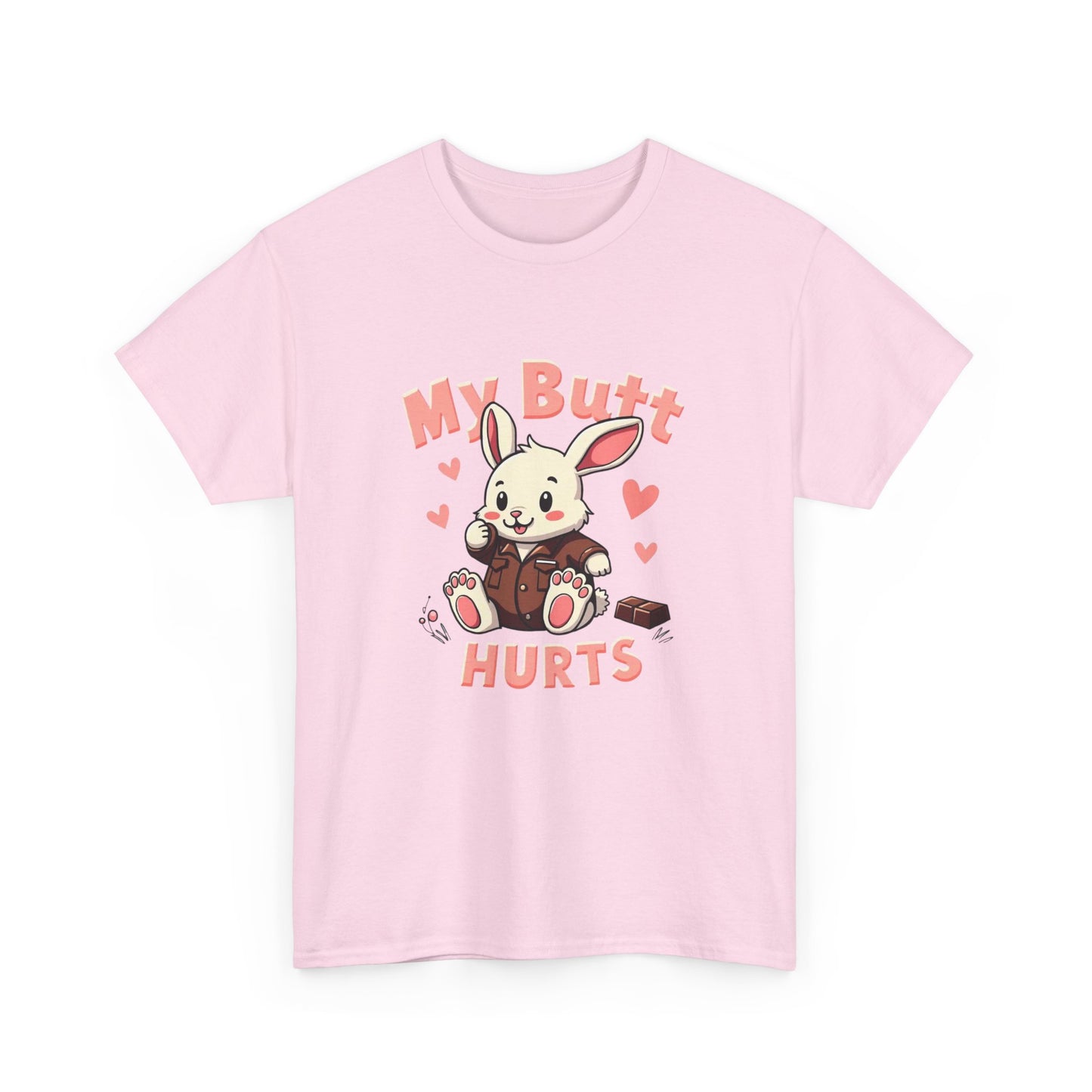 My Butt Hurts Bunny T-Shirt — Cute Kawaii Bunny Graphic Tee